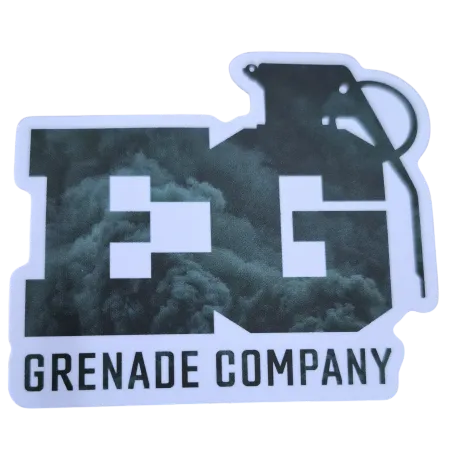 Sticker Enola Gaye Eg Grenade Vert