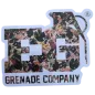 Sticker Enola Gaye Eg Grenade Multicolore