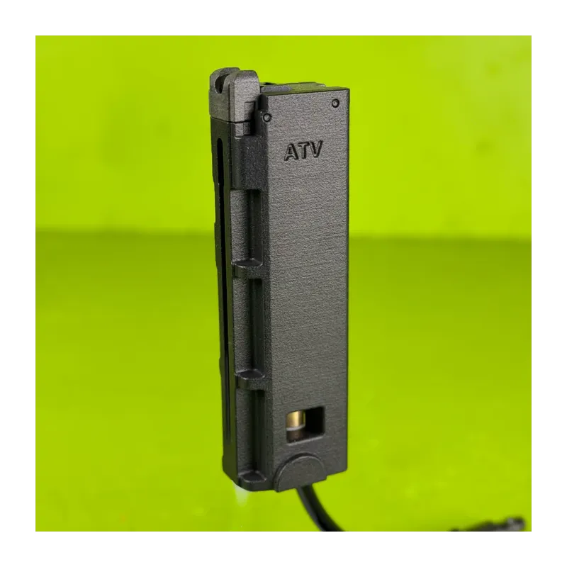 Adaptateur HPA AirTac pour VMP1 seul, vue rapprochée du corps marqué ATV et de la ligne