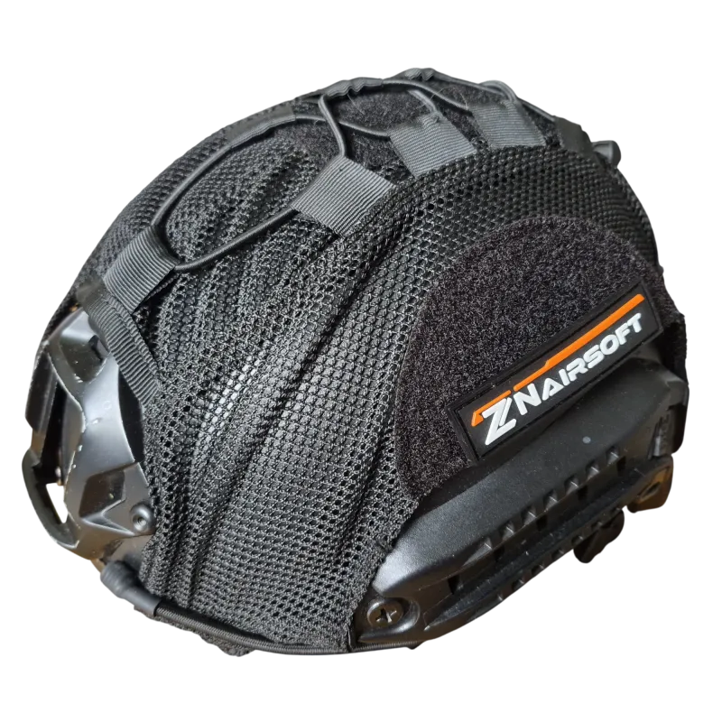 Occasion - Casque ASG noir avec couvre-casque noir