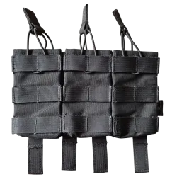 Occasion - 1 Poche de 3 portes chargeurs - Noir