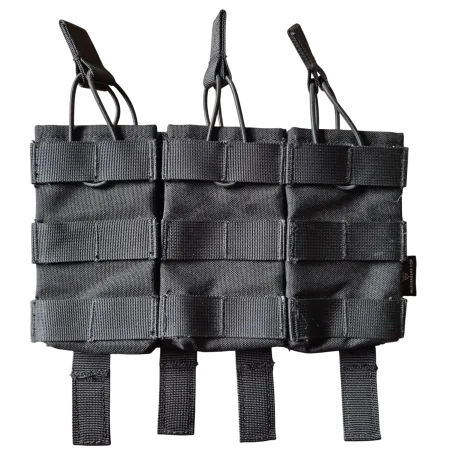 Occasion - 1 Poche de 3 portes chargeurs - Noir