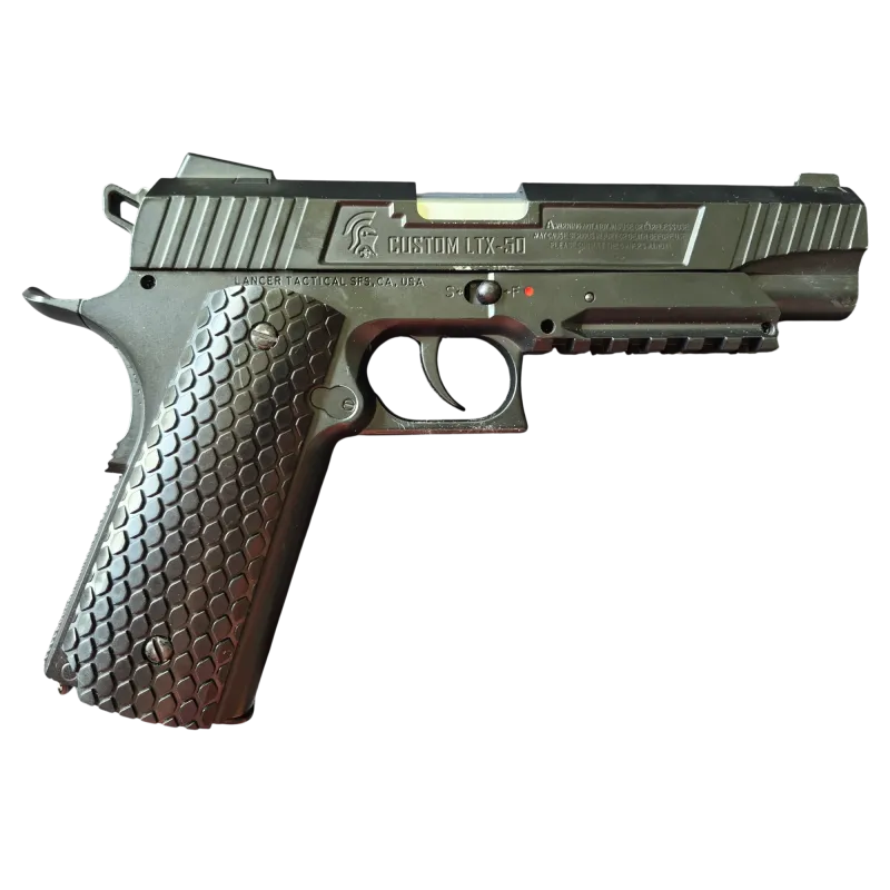 Occasion - Pistolet LTX-50 Co2 GBB Blowback Full Metal Lancer Tactical - Noir
