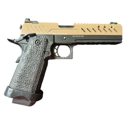 Occasion - Pistolet vorsk hi-capa 5.1 avec chargeur neuf - Tan et Noir