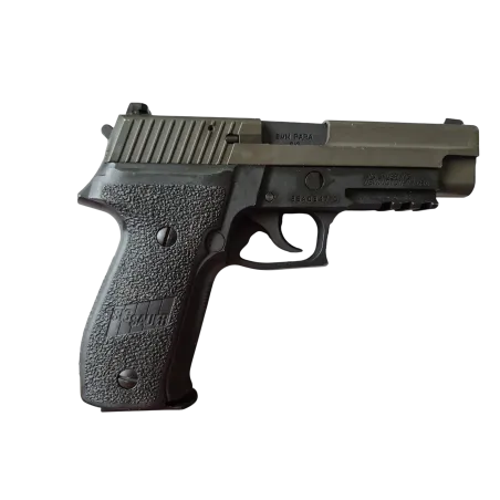 Occasion - SIG SAUER - Pistolet GBB MK25 P226 - Noir, il a servi à tourner un film pour le cinéma