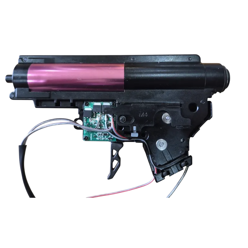 Gearbox Ares Amoeba V2 complète EFCS, face droite avec carte électronique