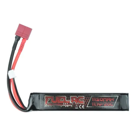 FUEL - Batterie LiPo 11.1V 1150mAh airsoft - connecteur T-Dean détail