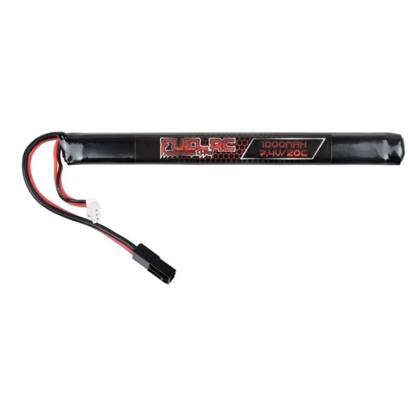 FUEL - Batterie Lipo 7.4V 1000mAh 20C - Tamiya - 1 bâton FUEL - Batterie Lipo 7.4V 1000mAh 20C - Tamiya - 1 bâton