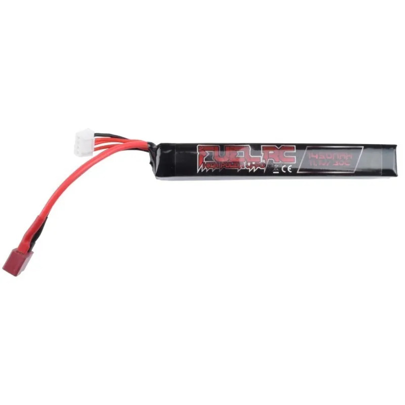 FUEL - Batterie Lipo 11.1V 1450mAh 30C - T-Dean - 1 bâton FUEL - Batterie Lipo 11.1V 1450mAh 30C - T-Dean - 1 bâton
