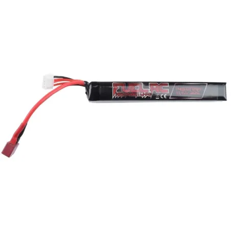 FUEL - Batterie LiPo 11.1V 1450mAh 30C T-Dean airsoft - vue principale