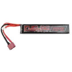 FUEL - Batterie LiPo 7.4V 1200mAh 15C T-Dean airsoft - vue principale