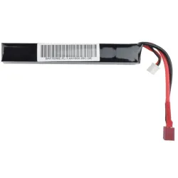 FUEL - Batterie LiPo 7.4V 1500mAh 25C T-Dean airsoft - vue principale