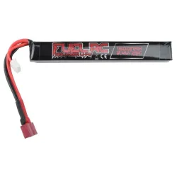 FUEL - Batterie LiPo 7.4V 1500mAh airsoft - connecteur T-Dean détail