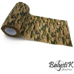 Balystik - Ruban de camouflage auto-adhésif 100 x 4500mm - Camouflage Prairie