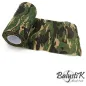 Balystik - Ruban de camouflage auto-adhésif 100 x 4500mm - Woodland Balystik - Ruban de camouflage auto-adhésif 100 x 4500mm - Woodland
