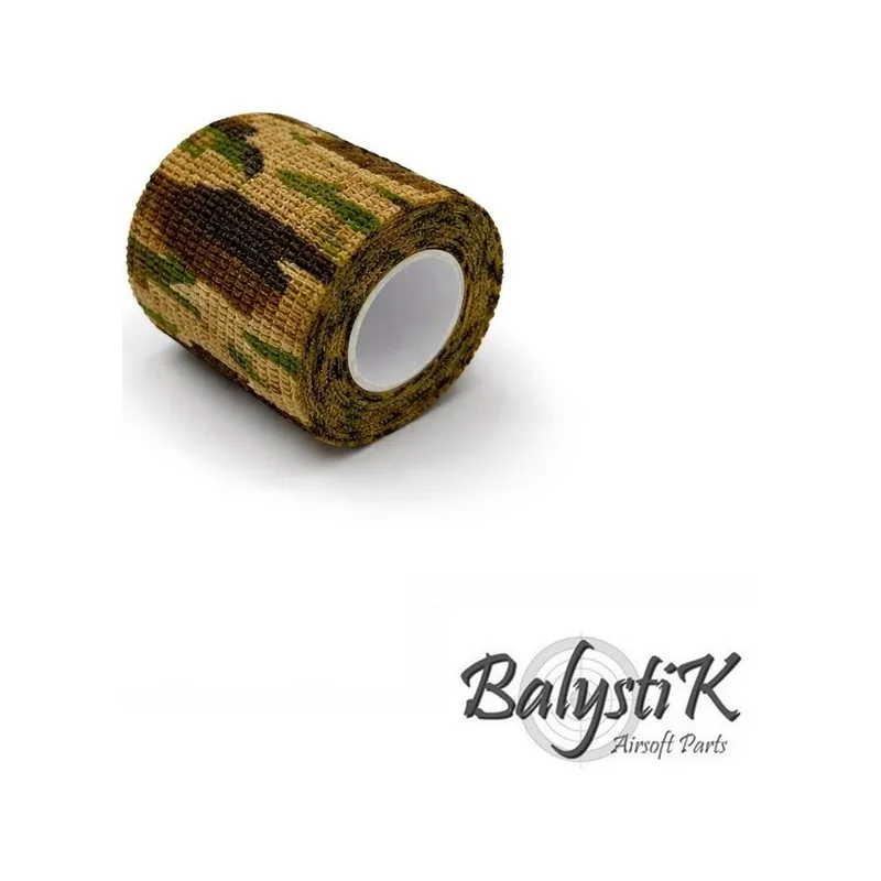 Balystik - Ruban de camouflage auto-adhésif 50 x 4500mm - Type Allemand Balystik - Ruban de camouflage auto-adhésif 50 x 4500mm - Type Allemand