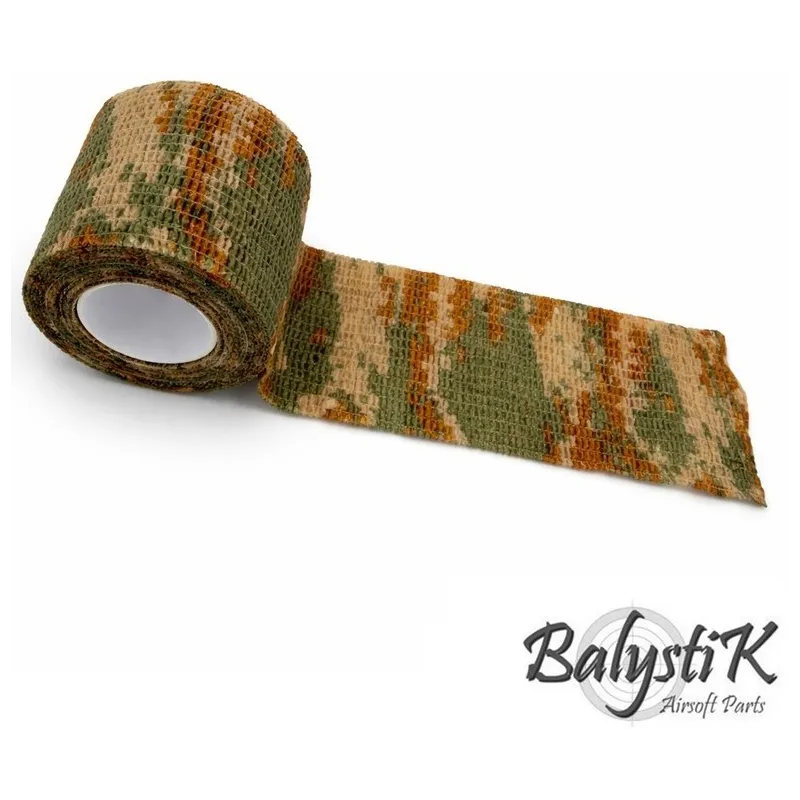 Balystik - Ruban de camouflage auto-adhésif 50 x 4500mm - Camouflage ACU Balystik - Ruban de camouflage auto-adhésif 50 x 4500mm - Camouflage ACU