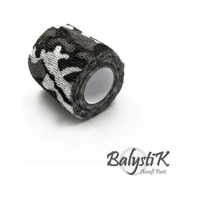 Balystik - Ruban de camouflage auto-adhésif 50 x 4500mm - Urban Grey