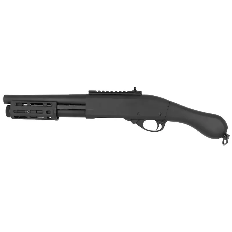 Fusil à pompe Secutor Velites Ferrum S-II noir, vue de profil gauche, garde-main M-LOK