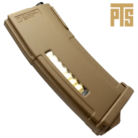 PTS EPM 150 Billes Tan | Chargeur Mid-Cap AEG M4 STANAG
