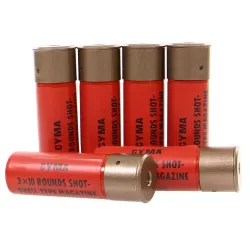 Cyma 6 Cartouches Fusil à Pompe 30 Billes Rouge | Shotgun