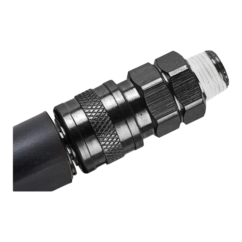 Ligne HPA Balystik US tan, coupleur femelle et filetage 1/8 NPT côté régulateur