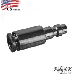 Balystik Ligne HPA tressée Olive — Raccord US | ZN-Airsoft