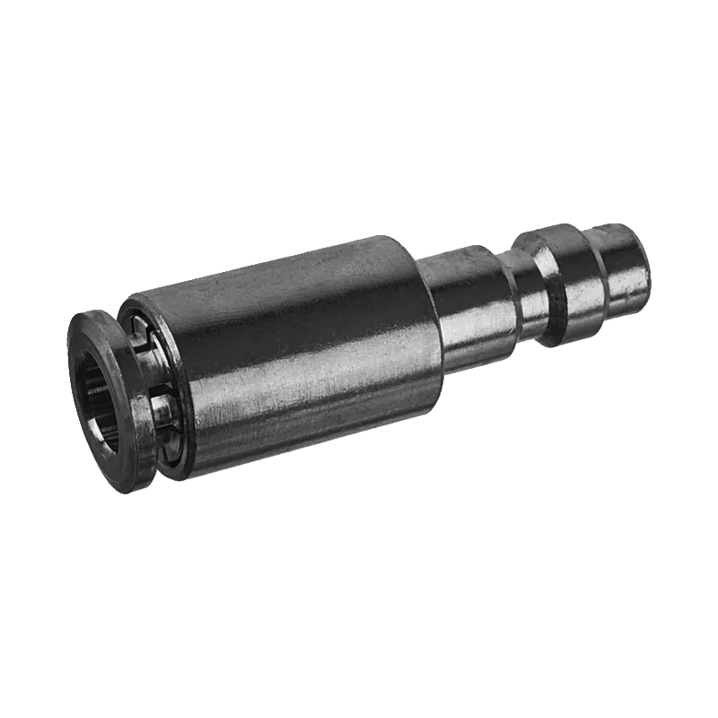 Coupleur mâle US Balystik à entrée pour flexible HPA 6 mm, fourni avec la ligne