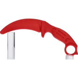 K25 Karambit d'Entraînement Rouge Self-Défense | ZN-Airsoft