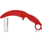 K25 - Couteau D'entraînement De Type Karambit - Rouge