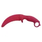 K25 - Couteau D'entraînement De Type Karambit - Rouge