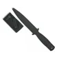 K25 - Couteau Cuchillo D'entraînement lame 16 cm - Noir