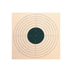 Cible en carton 17X17 U.I.T. X100