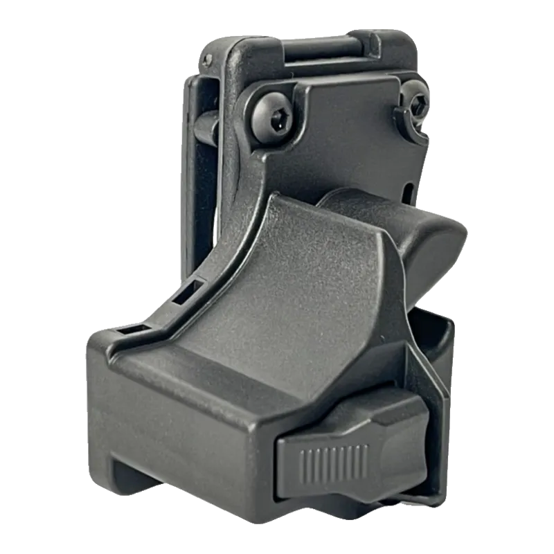 Holster de pontet CTM TAC pour P320 noir, vue de trois quarts avant