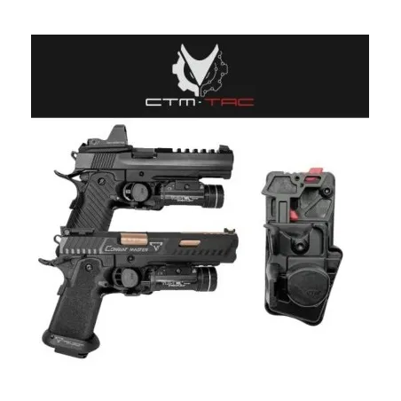Holster Pontet Hi-Capa Droitier Noir – CTM TAC | ZN-Airsoft