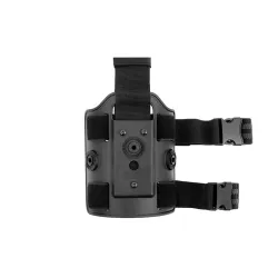 AMOMAX Plaque de Cuisse Drop Leg Holster Noir | ZN-Airsoft
