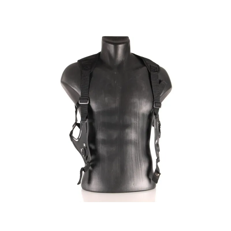 AMOMAX - Etui double d'épaule- Noir