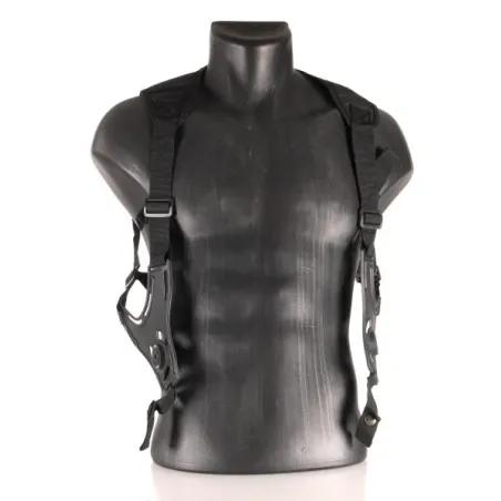 Étui Double d'Épaule Noir – AMOMAX | ZN-Airsoft