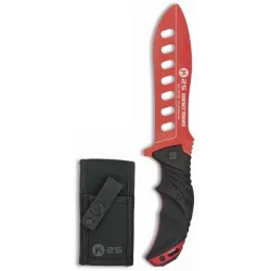 K25 Couteau d'Entraînement Lame 15 cm Rouge | ZN-Airsoft