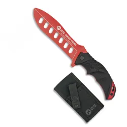 K25 Couteau d'Entraînement Lame 15 cm Rouge | ZN-Airsoft