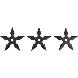 ALBAINOX Shuriken d'Entraînement Noir GN Airsoft | ZN-Airsoft
