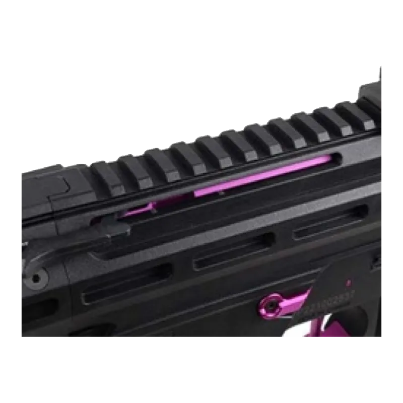 Rail et levier d'armement violet de la G&G PCC45