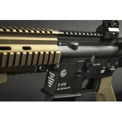 Evolution International - Réplique AEG E-416 DEVGRU BB - Tan et Noir