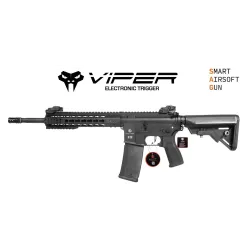 Evolution International - Réplique AEG Recon 14.5” Viper Carbontech - Noir