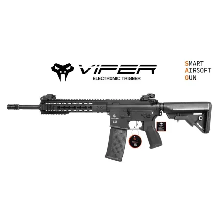 Evolution International - Réplique AEG Recon 14.5” Viper Carbontech - Noir