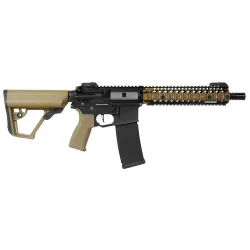 Evolution International - Réplique AEG Recon MK18 Mod 1 10.8" BB - Noir et Tan