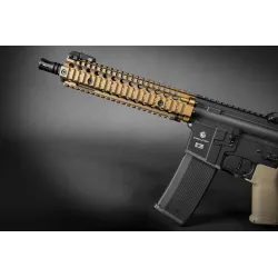Evolution International - Réplique AEG Recon MK18 Mod 1 10.8" BB - Noir et Tan