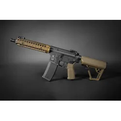 Evolution International - Réplique AEG Recon MK18 Mod 1 10.8" BB - Noir et Tan