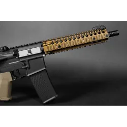 Evolution International - Réplique AEG Recon MK18 Mod 1 10.8" BB - Noir et Tan