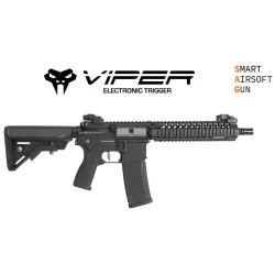 Evolution International - Réplique AEG Recon mk18 Mod 1 10.8" Viper Carbontech - Noir